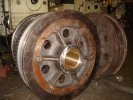 45 ton crane wheels (drivers and trailers)